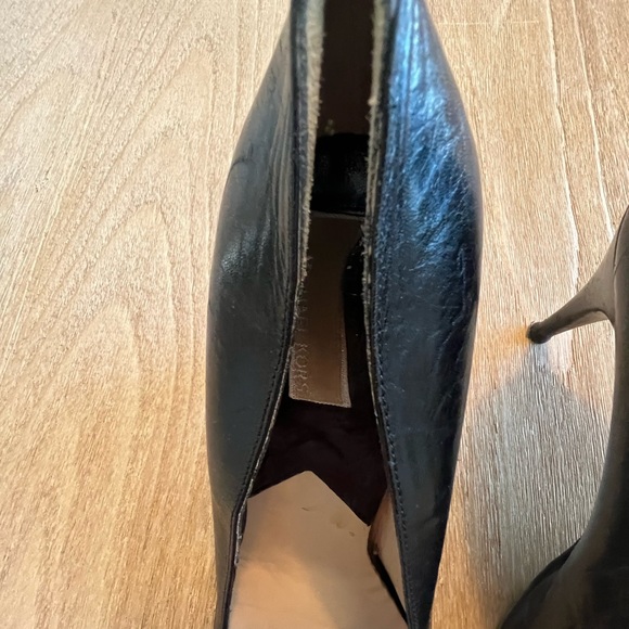 Michael Kors black leather heel pumps - Picture 5 of 7